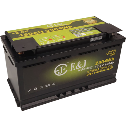E&J Litium 12V 180Ah Heat - BT L5