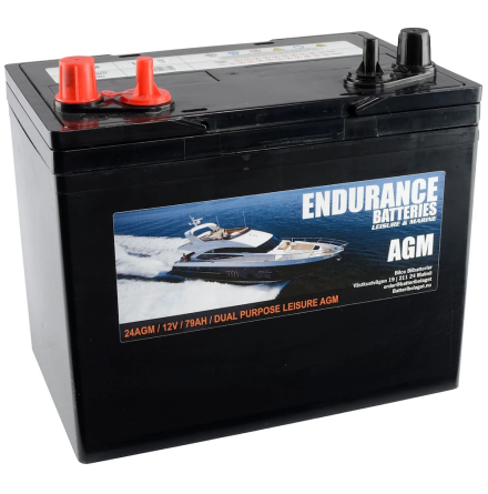 Endurance AGM Dual 12V 79Ah