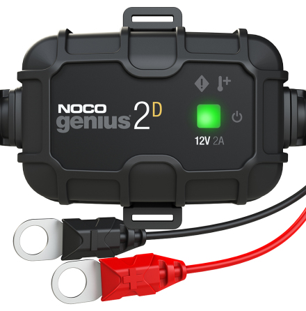 Noco Batteriladdare 12V 2A Fastmontage