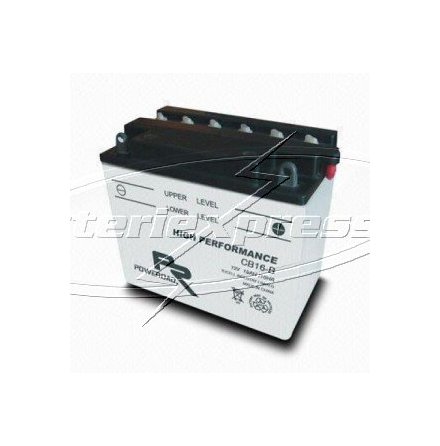 Poweroad Mc batteri YB16-B, 19Ah
