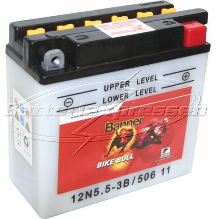 Banner Mc Batteri 12N5,5-3B 12V 5,5Ah