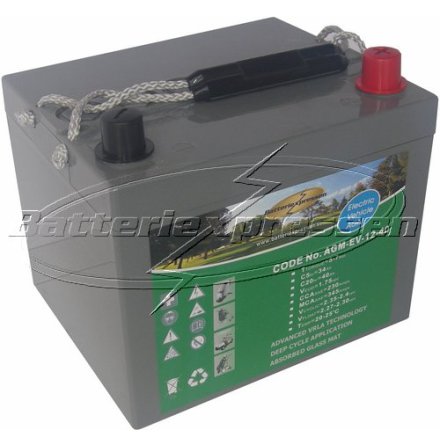 ENDURANCE AGM Batteri 12V 56Ah CCA315A