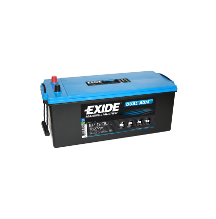 Exide DUAL AGM V12 140Ah EP1200