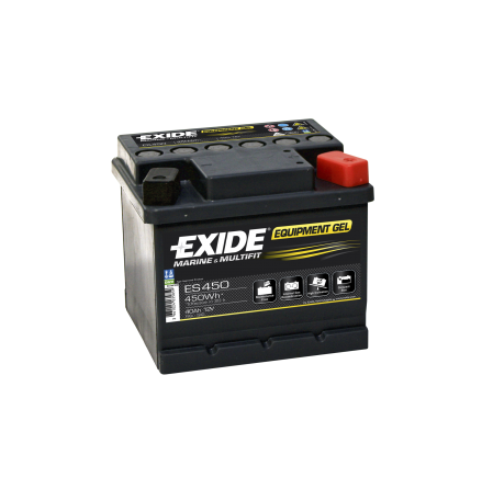Exide EQUIPMENT GEL 12V 40Ah ES450