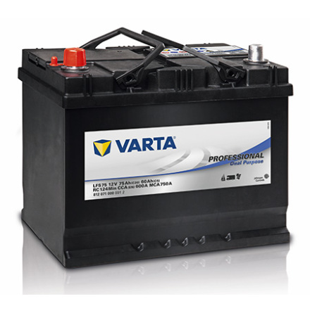 Fritidsbatteri Varta Proff. 12V 75Ah