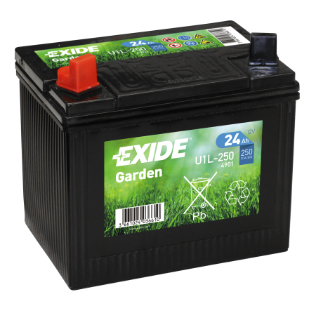 TUDOR Exide batteri 12V 24Ah 4901