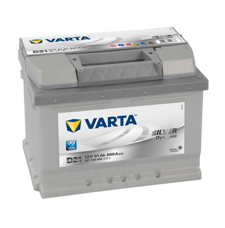 Varta Silver Dynamic 12v 61Ah D21
