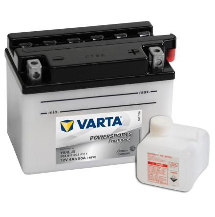 Varta Mc-batteri YB4L-B 12v 4Ah