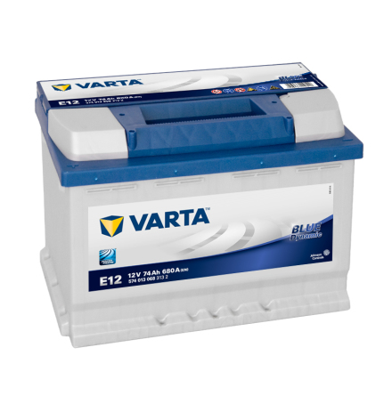 Varta Blue Dynamic 12v 74Ah E12