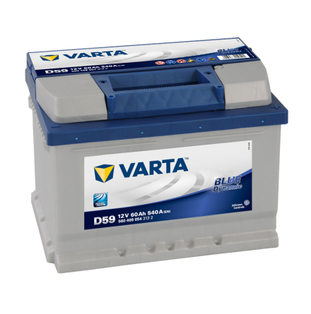 VARTA Blue Dynamic 12V 60Ah D59 -Startbatteri
