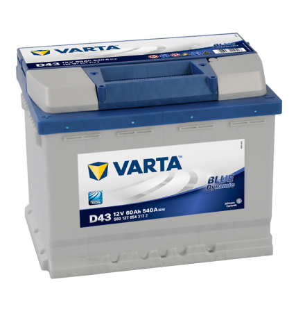 Varta Blue Dynamic 12V 60Ah D43