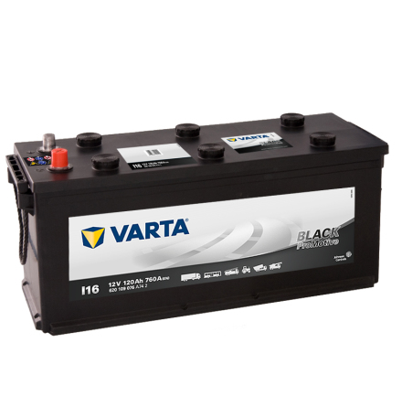 Startbatteri 12V 120 Ah Varta ProMotive Black I16P