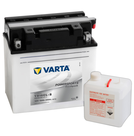 MC-batteri 19Ah Varta YB16CL-B