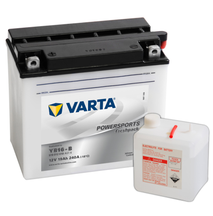 MC-batteri 19Ah Varta YB16-B 519012019