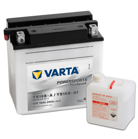 Varta MC batteri 12V/16Ah YB16B-A,YB16B-A1
