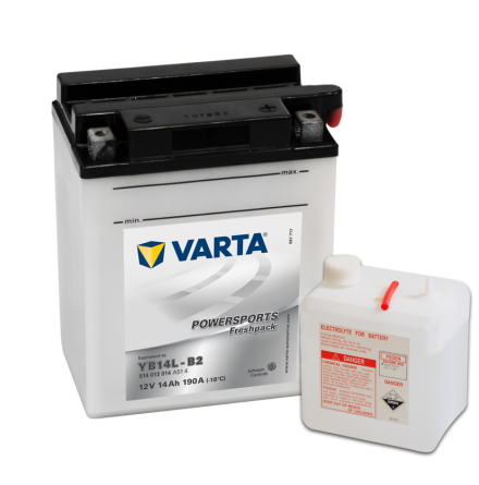 MC-batteri 14 Ah YB14L-B2 VARTA Powersports