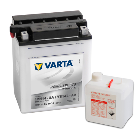 Varta Mc-batteri YB14L-A2 12v 14Ah