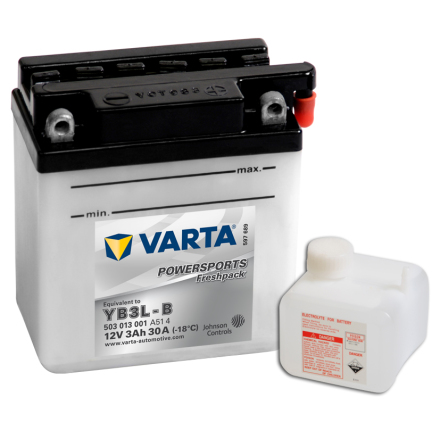 Varta Mc-batteri YB3L-B 12v 3Ah