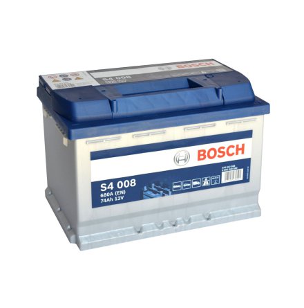 BOSCH 12V 74Ah S4008 - Startbatteri