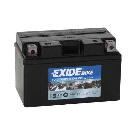 Tudor Exide AGM batteri 12V/8,6Ah