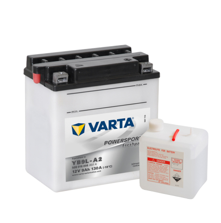MC-batteri 9Ah Varta YB9L-A2 VARTA Powersports