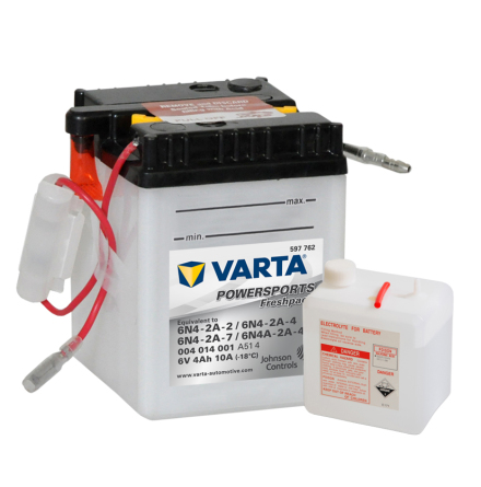 Varta Mc-batteri 6N4-2A-2 6v 4Ah