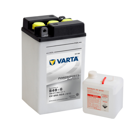 Varta Mc-batteri B49-6 6v 8Ah