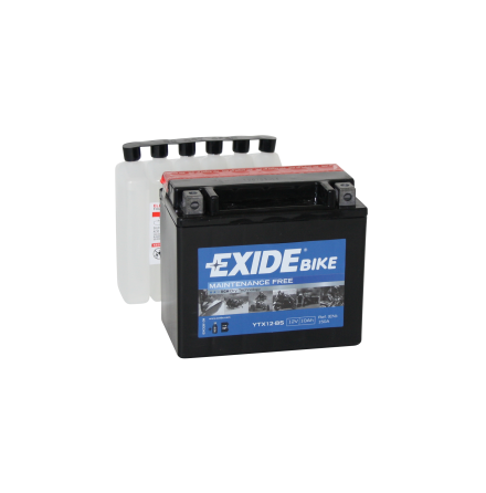 Tudor Exide MC batteri 10ah AGM YTX12-BS