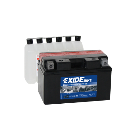 Tudor Exide MC batteri 8,6Ah AGM ET210-BS