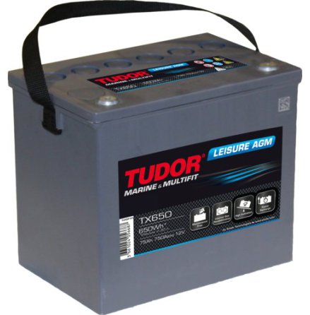 Tudor LEISURE AGM 12V 75Ah TX650