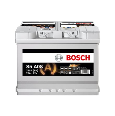 Bosch S5 AGM 12v 70Ah S5A08