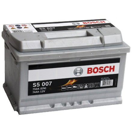 BOSCH 12V 74Ah S5007 - Startbatteri